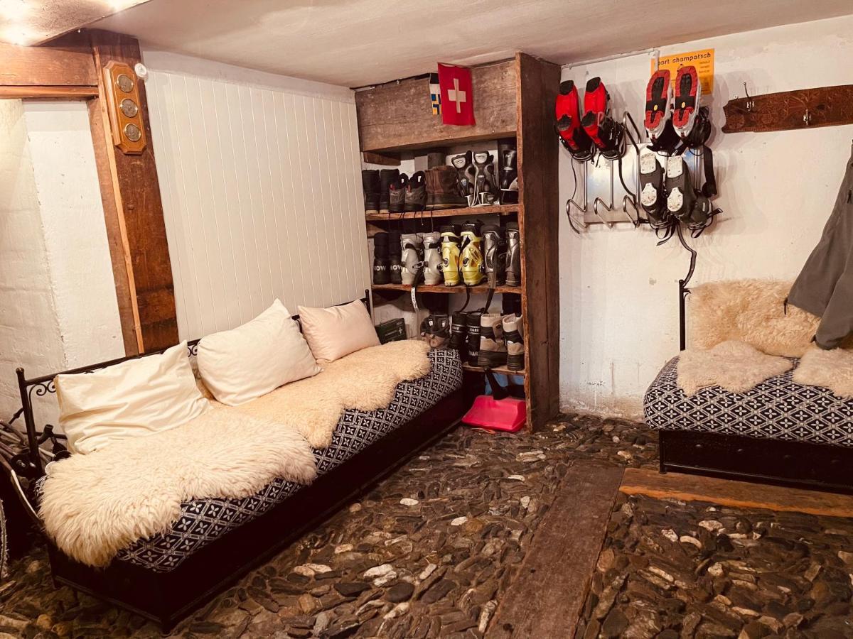 Apartmán Chasa Engadina Sent Exteriér fotografie