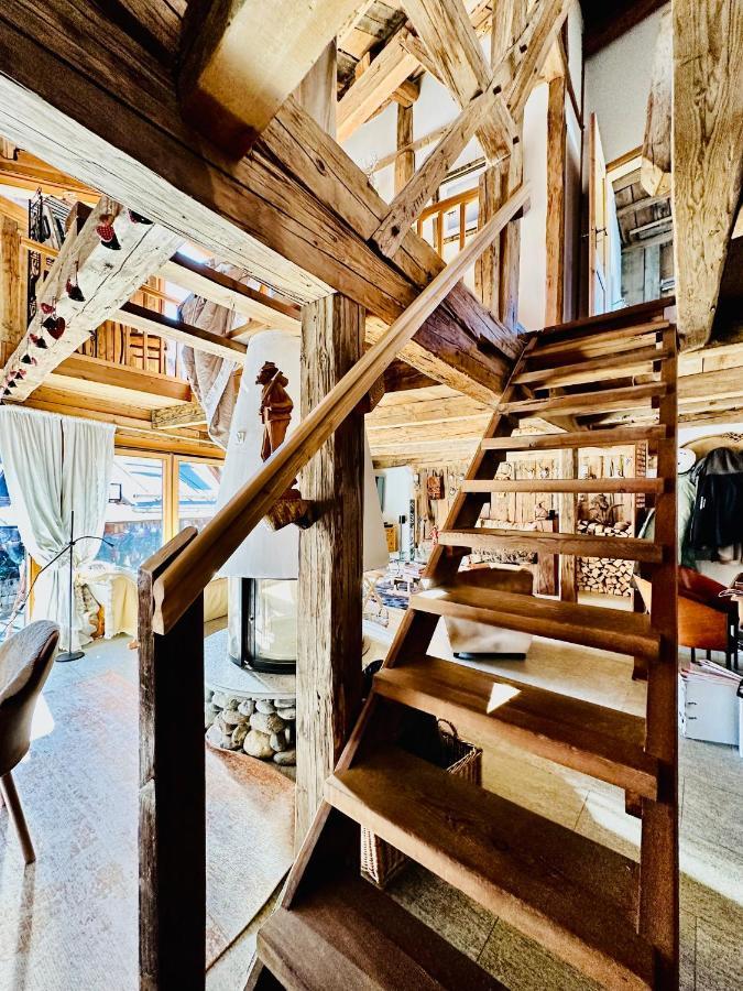 Apartmán Chasa Engadina Sent Exteriér fotografie